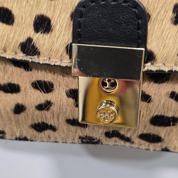 Tory Burch Priscilla Calf Hair Cheetah Crossbody Bag - EUC - Picture 6 of 10